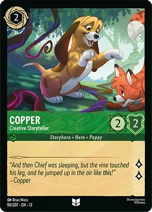 Copper #090 Attack of the Vine! Disney Lorcana card