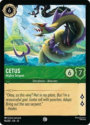 Cetus #096 Attack of the Vine! Disney Lorcana card