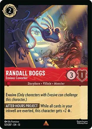 Randall Boggs #123 Attack of the Vine! Disney Lorcana card