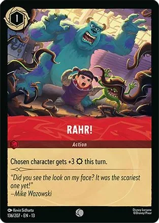 RAHR! #136 Attack of the Vine! Disney Lorcana card