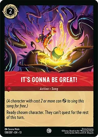 It's Gonna Be Great! #138 Attack of the Vine! Disney Lorcana card