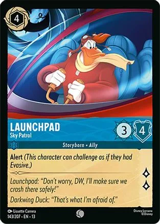 Launchpad #143 Attack of the Vine! Disney Lorcana card