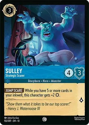 Sulley #152 Attack of the Vine! Disney Lorcana card