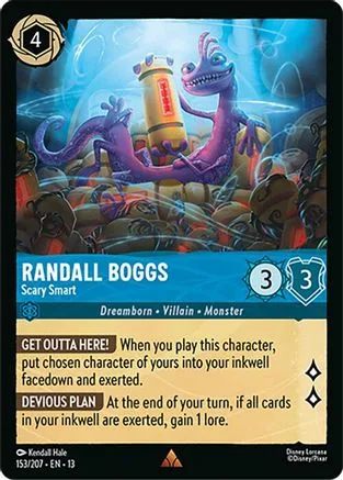 Randall Boggs #153 Attack of the Vine! Disney Lorcana card
