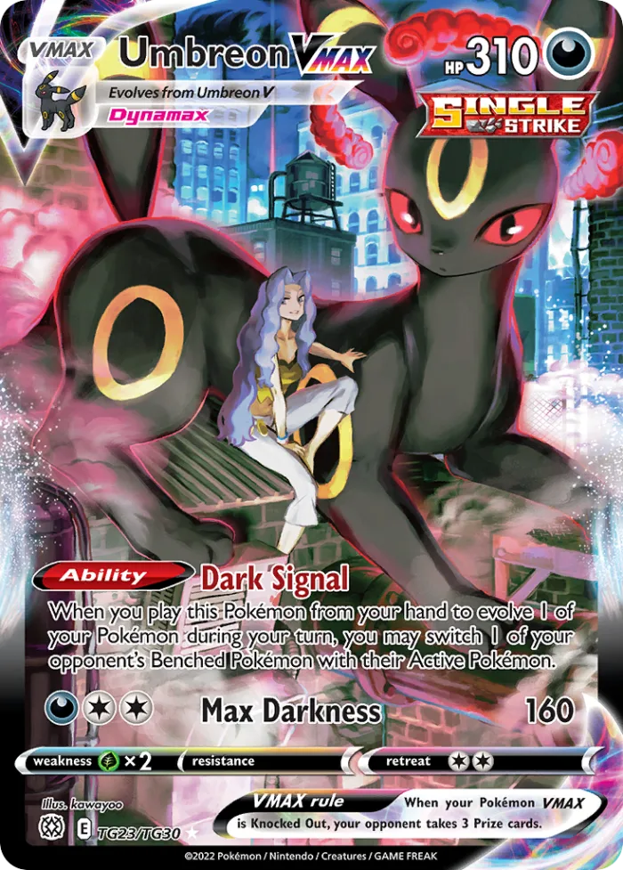 Umbreon VMAX #TG23 Brilliant Stars Pokemon card