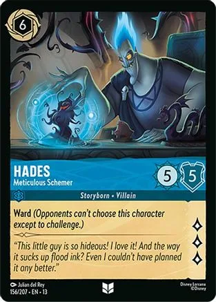 Hades #156 Attack of the Vine! Disney Lorcana card