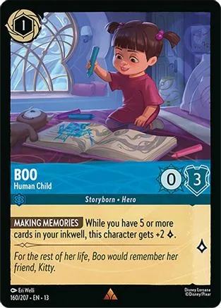 Boo #160 Attack of the Vine! Disney Lorcana card