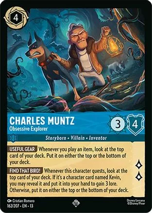 Charles Muntz #162 Attack of the Vine! Disney Lorcana card