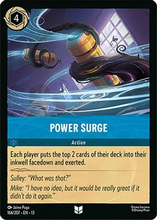 Power Surge #166 Attack of the Vine! Disney Lorcana card