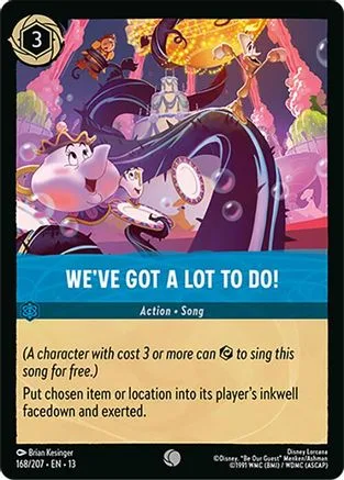 We've Got a Lot to Do! #168 Attack of the Vine! Disney Lorcana card