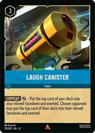 Laugh Canister #172 Attack of the Vine! Disney Lorcana card