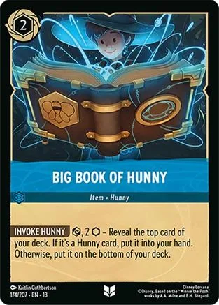 Big Book of Hunny #174 Attack of the Vine! Disney Lorcana card