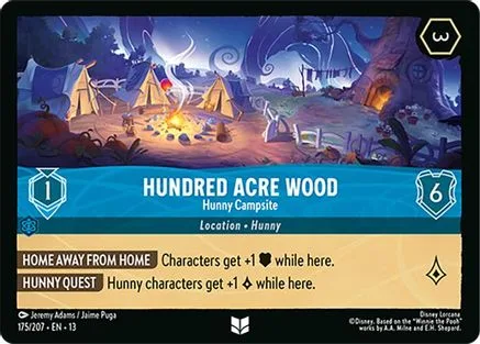 Hundred Acre Wood #175 Attack of the Vine! Disney Lorcana card