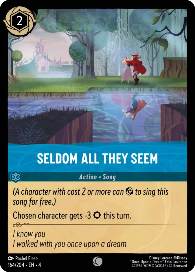 Seldom All They Seem #164 Ursula's Return Disney Lorcana card