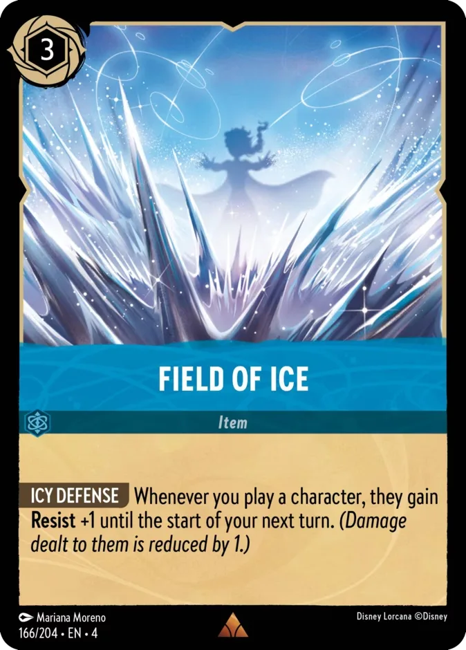 Field of Ice #166 Ursula's Return Disney Lorcana card