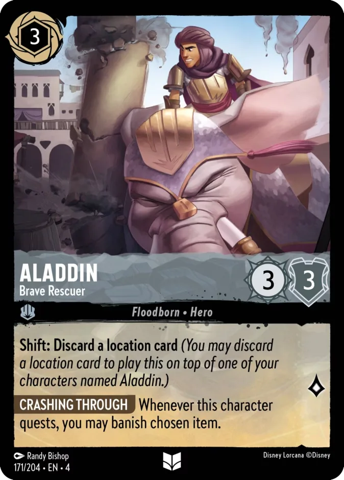 Aladdin #171 Ursula's Return Disney Lorcana card