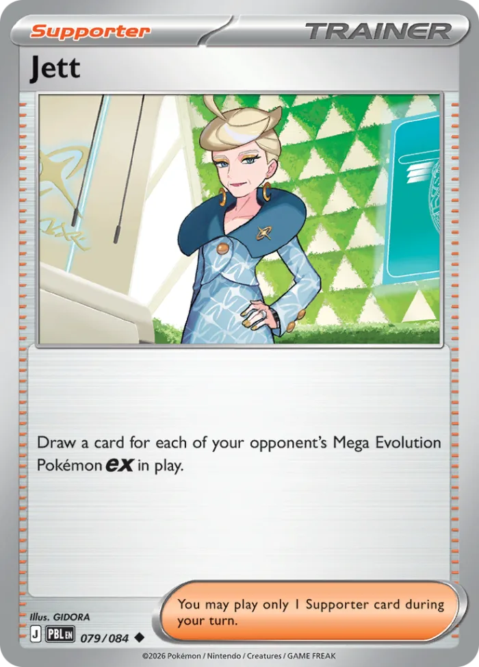 Jett #79 Pitch Black Pokemon card