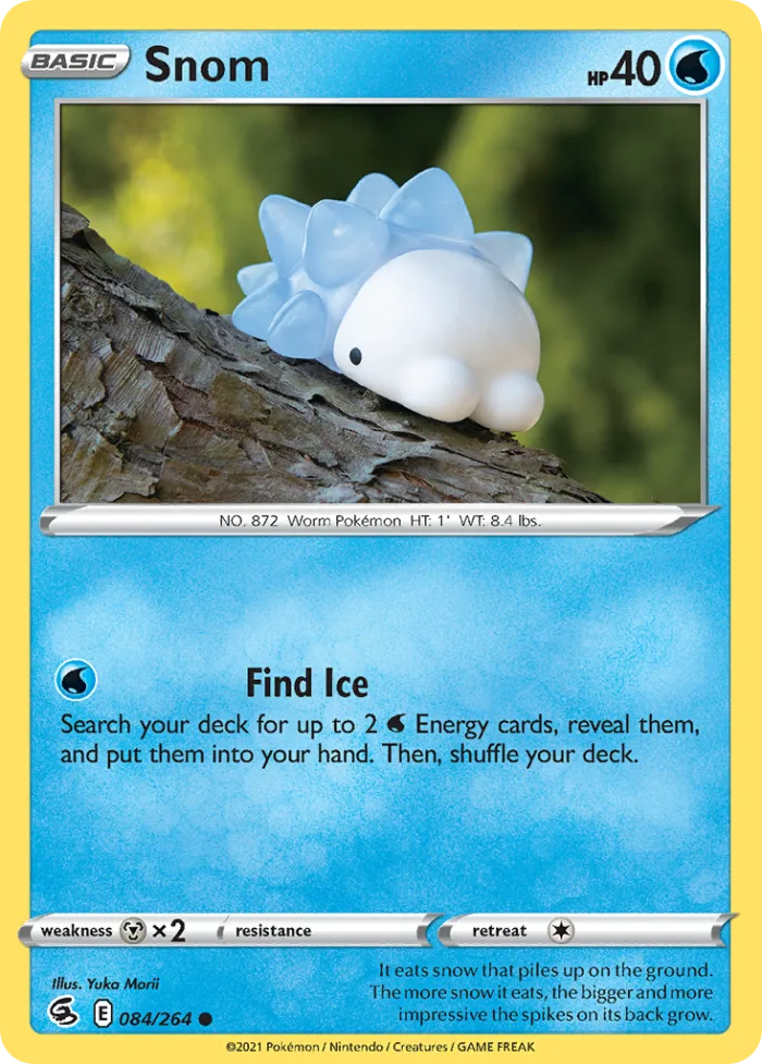 Snom #84 Fusion Strike Pokemon card
