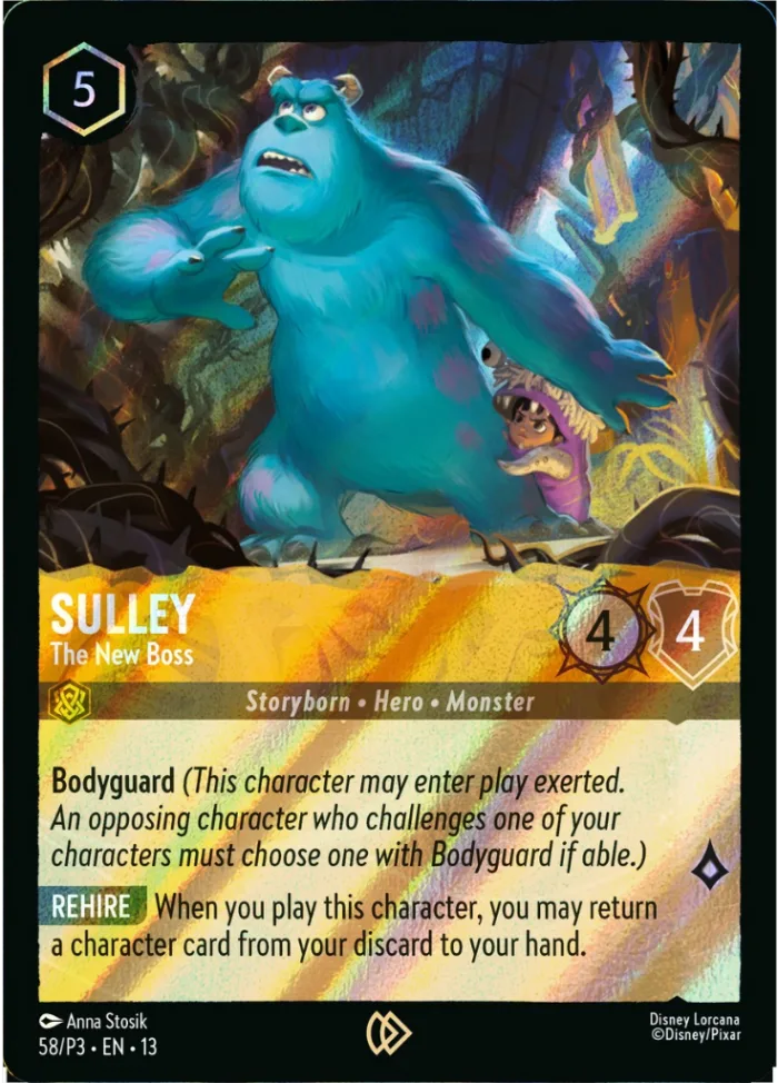 Sulley Promo Set 3 card