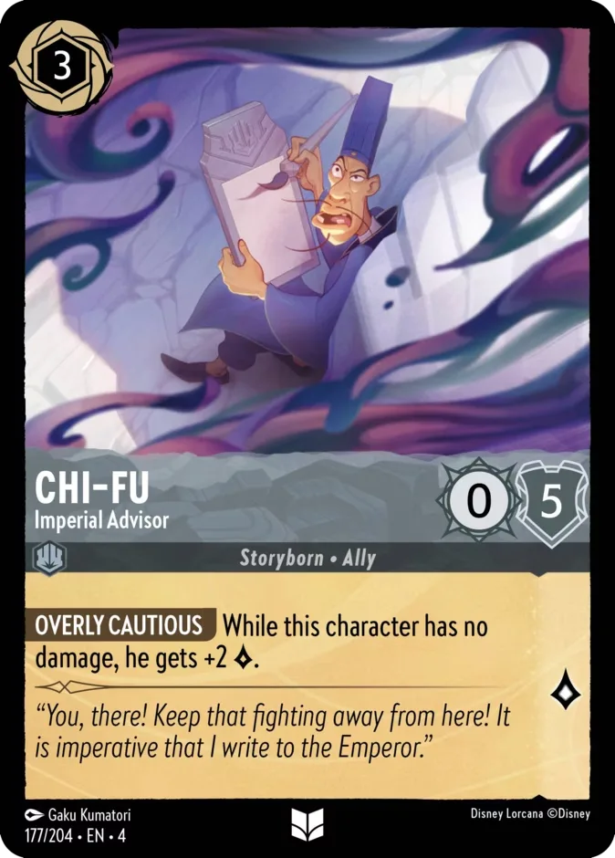 Chi-Fu #177 Ursula's Return Disney Lorcana card