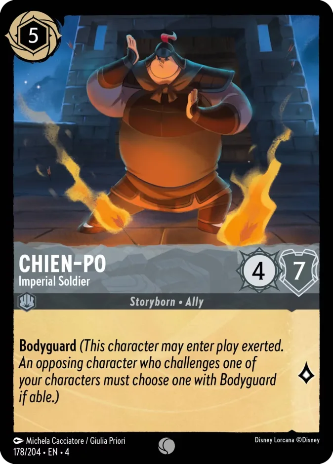 Chien-Po #178 Ursula's Return Disney Lorcana card