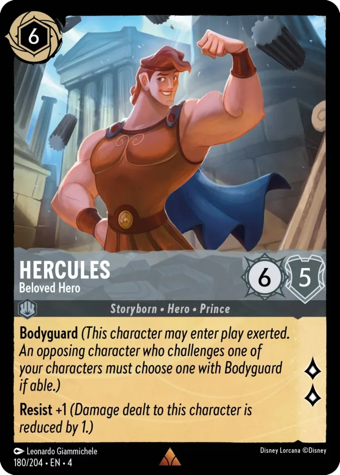 Hercules #180 Ursula's Return Disney Lorcana card