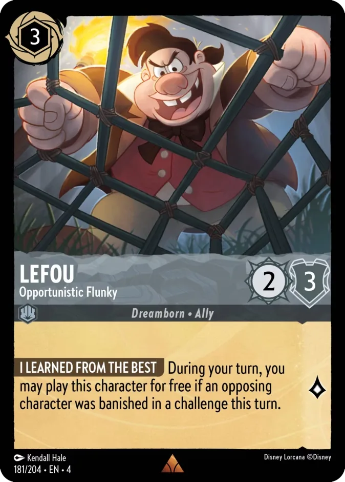LeFou #181 Ursula's Return Disney Lorcana card