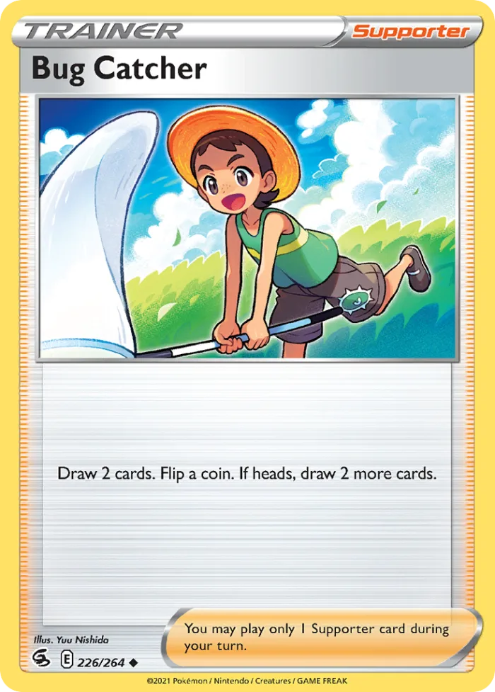 Bug Catcher #226 Fusion Strike Pokemon card