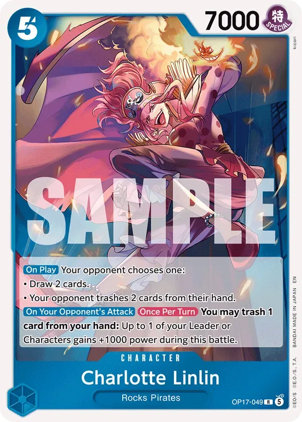 Charlotte Linlin #049 The World's Strongest Warriors One Piece card