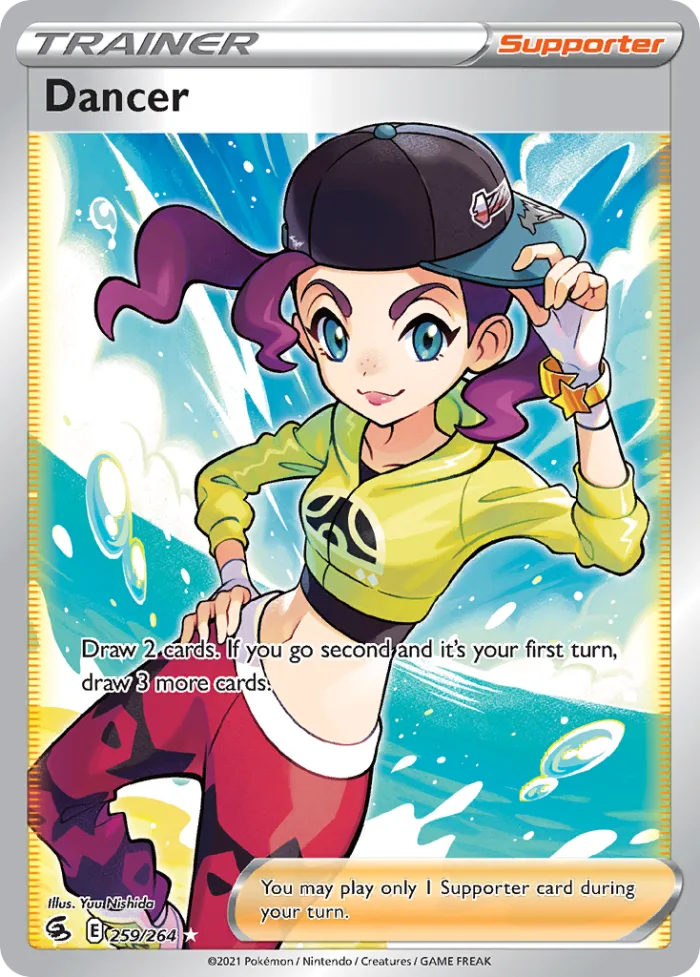 Dancer #259 Fusion Strike Pokemon card