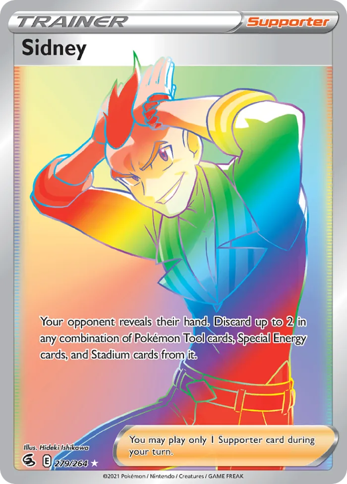 Sidney #279 Fusion Strike Pokemon card