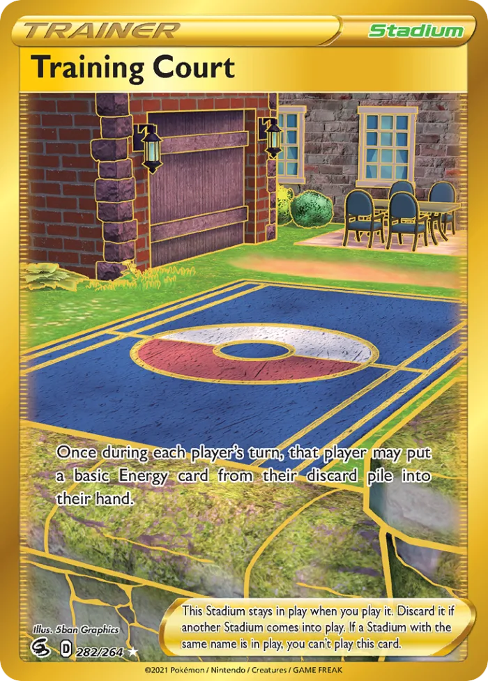Training Court #282 Fusion Strike Pokemon card