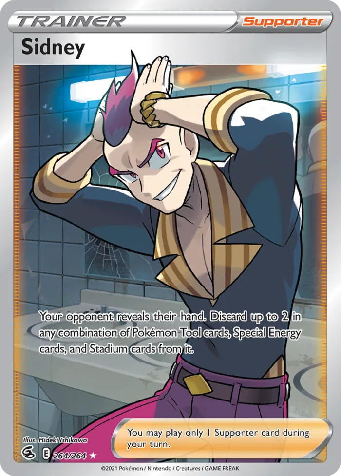 Sidney #264 Fusion Strike Pokemon card