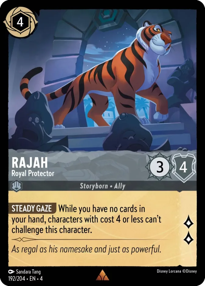 Rajah #192 Ursula's Return Disney Lorcana card