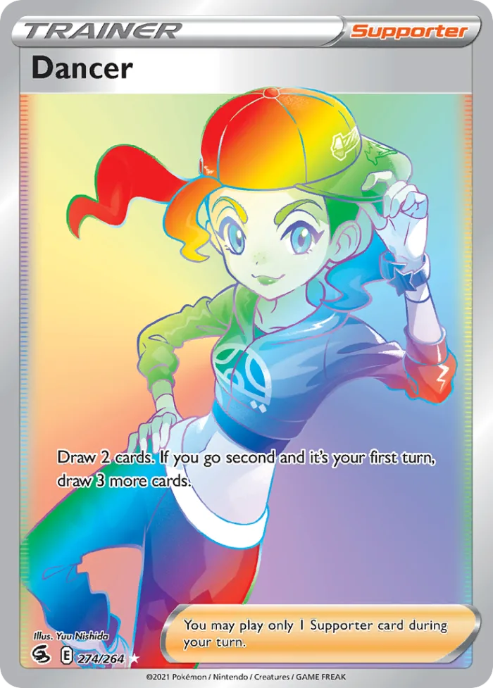 Dancer #274 Fusion Strike Pokemon card