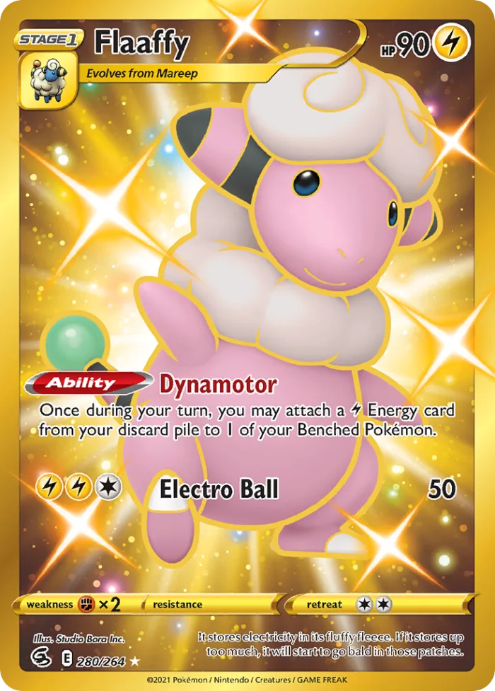 Flaaffy #280 Fusion Strike Pokemon card