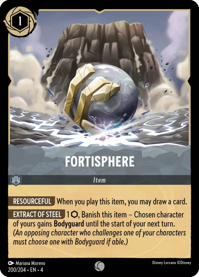Fortisphere #200 Ursula's Return Disney Lorcana card