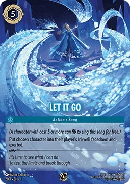Let It Go #2 Challenge Promo Set 1 Disney Lorcana card