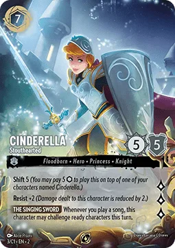Cinderella #3 Challenge Promo Set 1 Disney Lorcana card