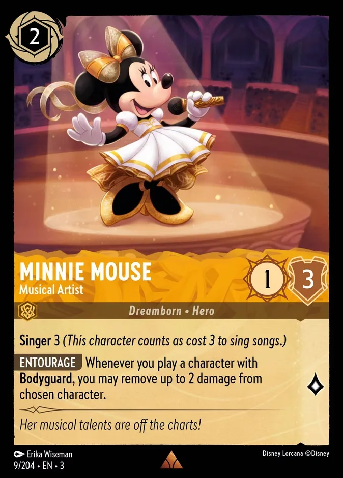 Minnie Mouse #9 Into the Inklands Disney Lorcana card