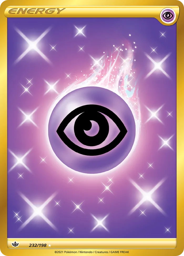 Psychic Energy #232 Chilling Reign Pokemon card
