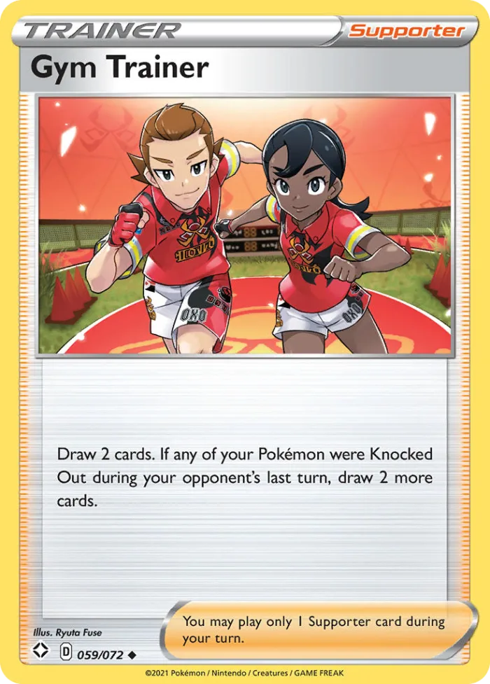 Gym Trainer #59 Shining Fates Pokemon card