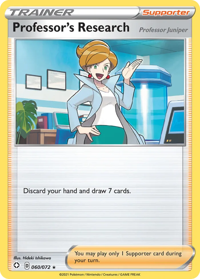 Professor's Research #60 Shining Fates Pokemon card