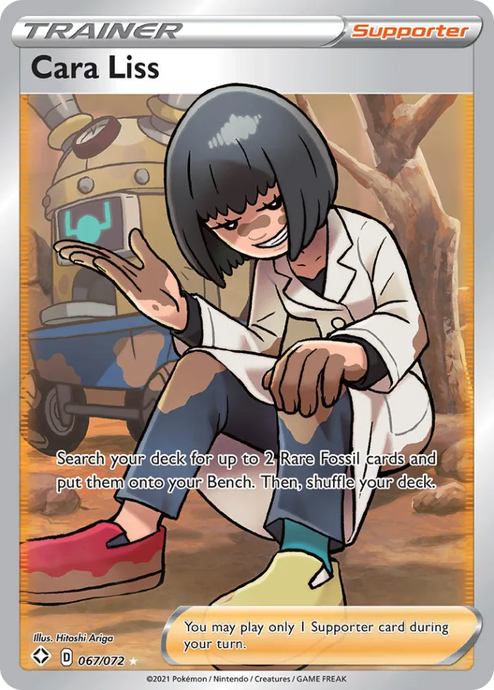 Cara Liss #67 Shining Fates Pokemon card