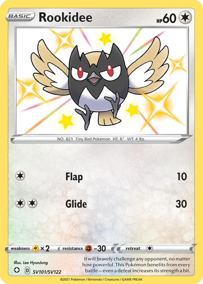 Rookidee #SV101 Shining Fates Pokemon card