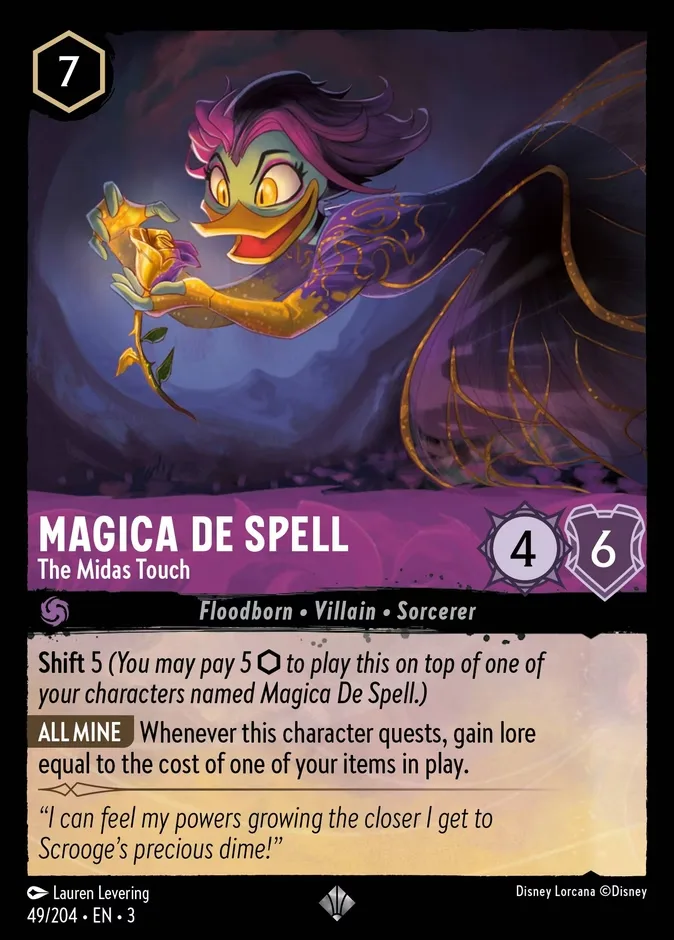 Magica De Spell #49 Into the Inklands Disney Lorcana card
