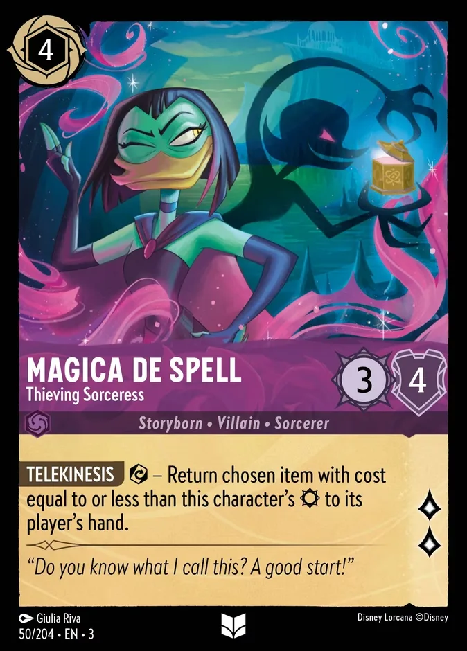 Magica De Spell #50 Into the Inklands Disney Lorcana card