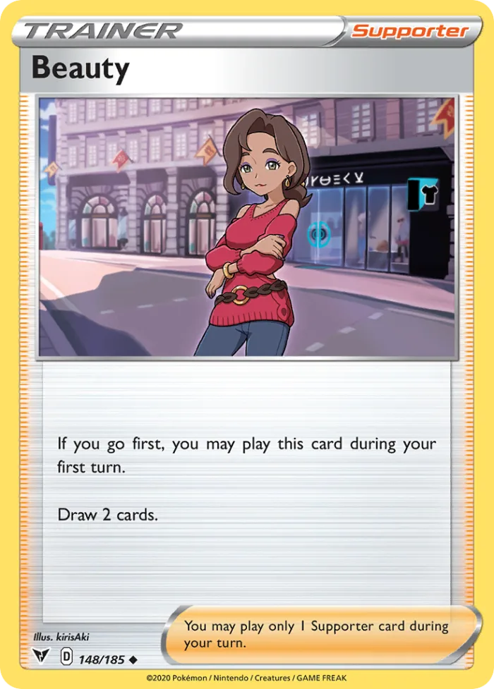 Beauty #148 Vivid Voltage Pokemon card