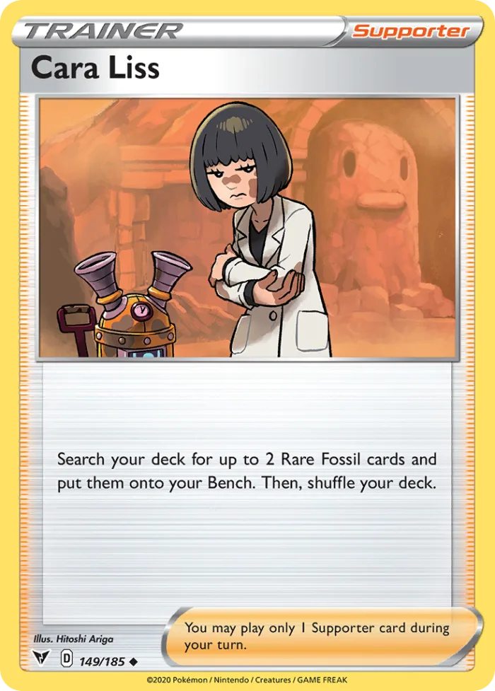 Cara Liss #149 Vivid Voltage Pokemon card