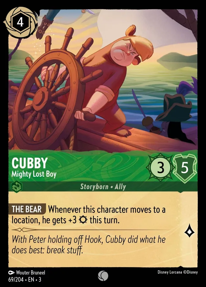 Cubby #69 Into the Inklands Disney Lorcana card